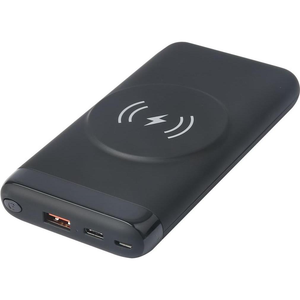 eSTUFF INFINITE Power Bank 10.000 (10000 mAh, 20 W, 37 Wh), Powerbank, Schwarz
