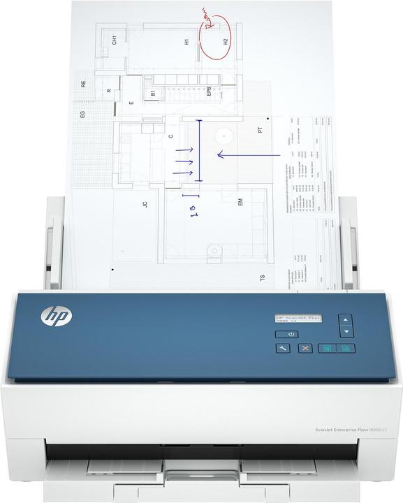 Actual product image HP ScanJet Enterprise Flow 9000 s1 Scanner (USB)