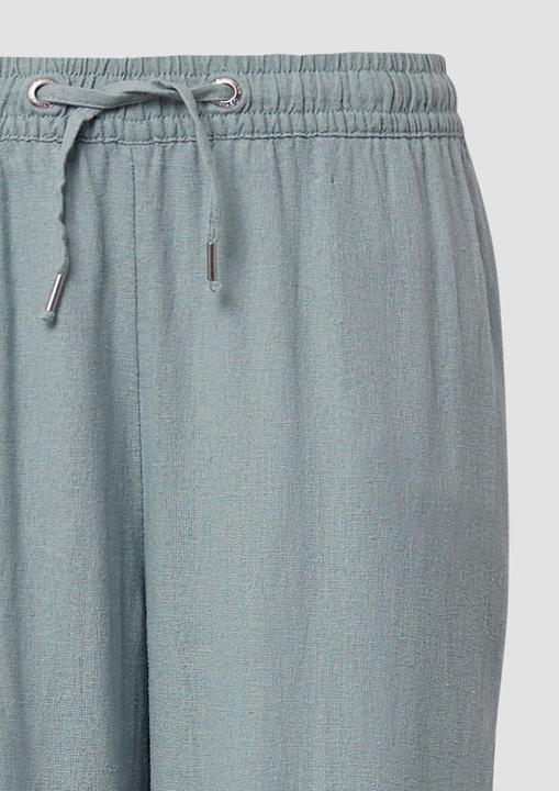 Produktbild S.Oliver Hose Leinenmixhose mit Gummizug und weitem Bein (W36/L32)