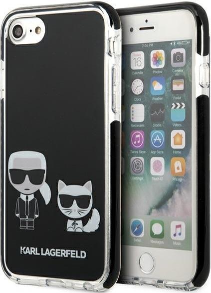 Image du produit Karl Lagerfeld case for iPhone 7 / 8 / SE 2020 / SE 2022 KLHCI8TPEKCK hard case black Karl & Choupet (Apple iPhone SE (3ème génération), Apple iPhone SE (2ème génération), Apple iPhone 7)