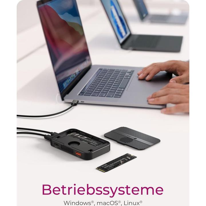 Produktbild Icy Box IB-DK4071M-CU31 (USB-C, 6 Ports)
