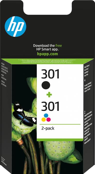 Image du produit HP 301 2-pack (C, CF, M, Y)