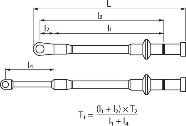 Actual product image HAZET Torque Wrench (1/2", 20 Nm, 120 Nm)