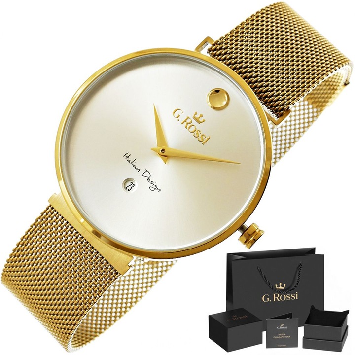 Produktbild Gino Rossi WATCH G. ROSSI WATCH - 13109B-3D1 - MAGNETIC CLOSING (zg850b) + BOX (42 mm)