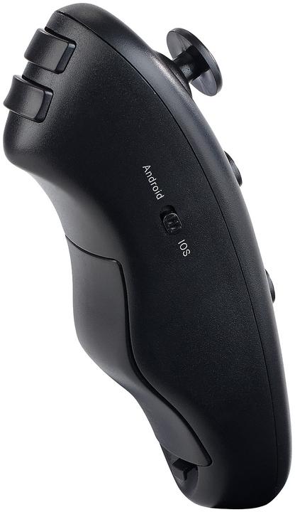 Produktbild Auvisio 2in1-Mini-Game-Controller & Fernbedienung (iOS, Android, PC)