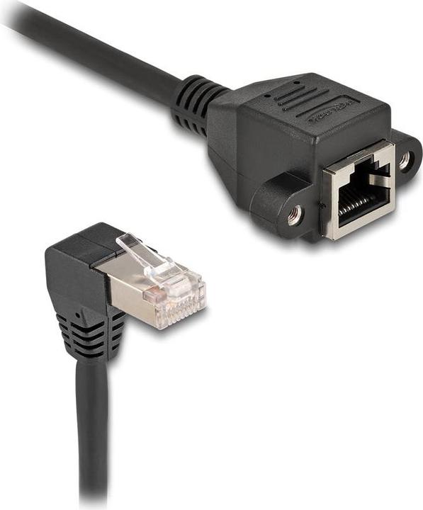 Produktbild Delock Netzwerk Verlängerungskabel S/FTP Stecker RJ45 Stecke (S/FTP, CAT6a, 5 m)