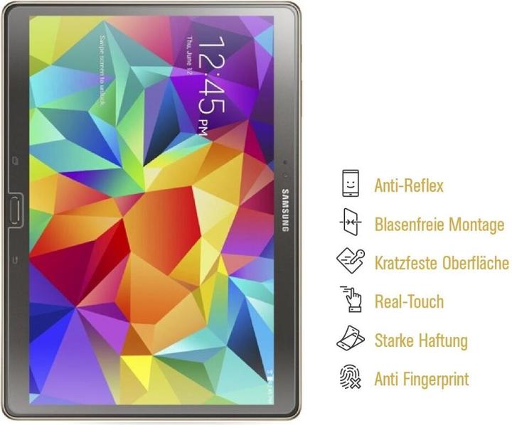 Actual product image Protectorking 6x Panzerfolie Anti-Shock matt entspiegelt (6 Piece, Galaxy Tab S 10.5)