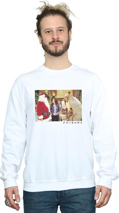 Actual product image Friends Mens The Holiday Armadillo Sweatshirt (S)