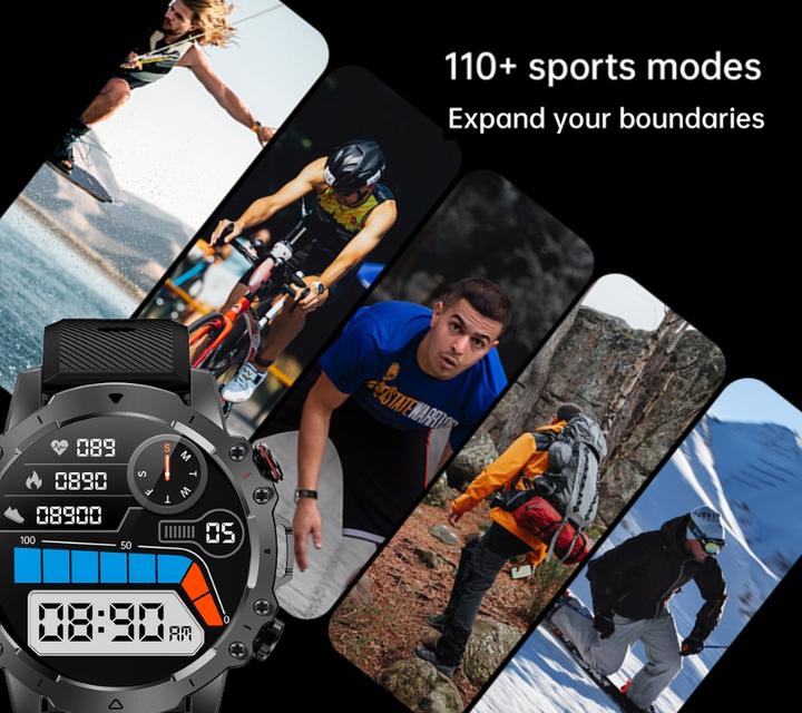 Produktbild Herren-Smartwatch RNCF18-1 SCHWARZ Armband + Armband