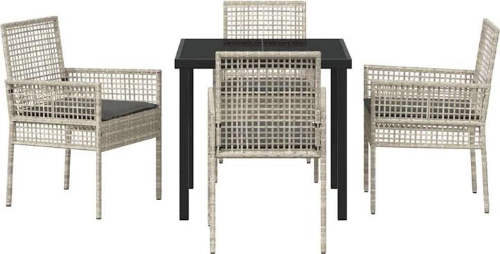 Actual product image vidaXL Garden dining set (80 cm)