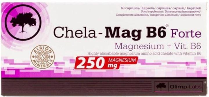 Actual product image Olimp Sport Nutrition Chela-Mag B6 Forte (60 Caps.) (1 pcs., Capsules)