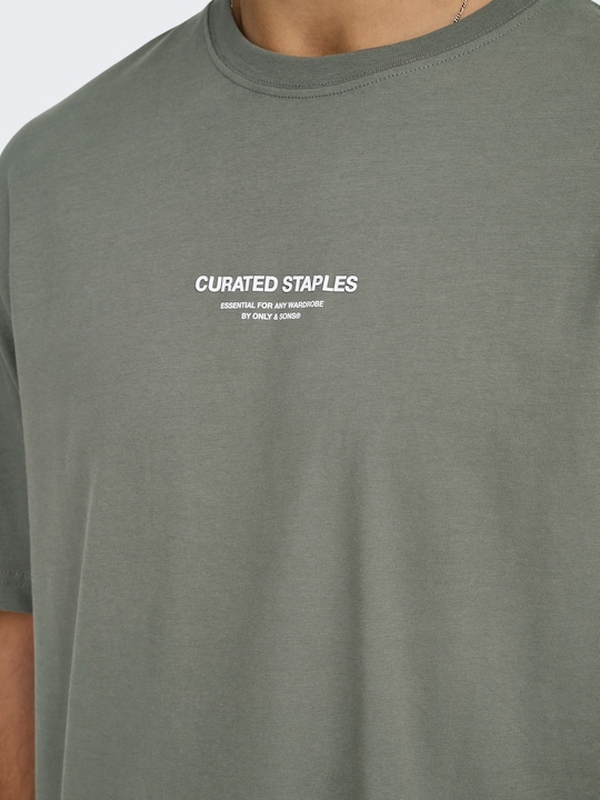 Produktbild Only & Sons Onscurated Rlx Print Ss Tee Noos (XXL)