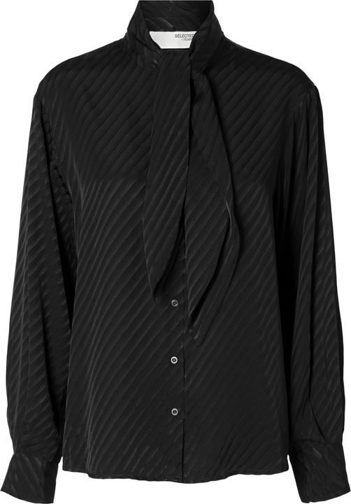 Produktbild Selected Femme Schleifen Satinbluse (40)