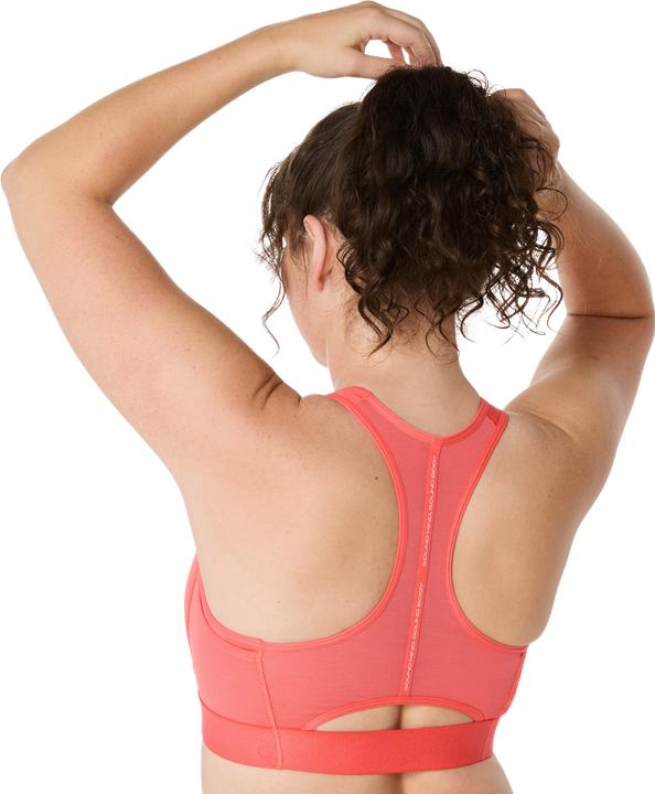 Produktbild ASICS Performance Road Compression Bra Lady Coral Reef / Greyish Purple (M)