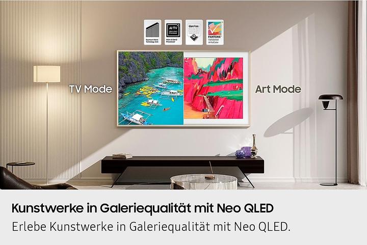 Actual product image Samsung QE75LS03FW (75", The Frame Pro, LED, NeoQLED, 4K, 2025)