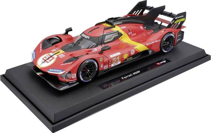 Actual product image Bburago Ferrari 499P Le Mans Champion 2023