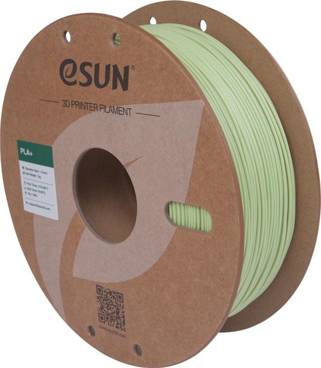 Image du produit eSUN PLA+ Mustard Grün Filament 1.75mm 1Kg (PLA+ LECTURE, 1.75 mm, 1000 g)