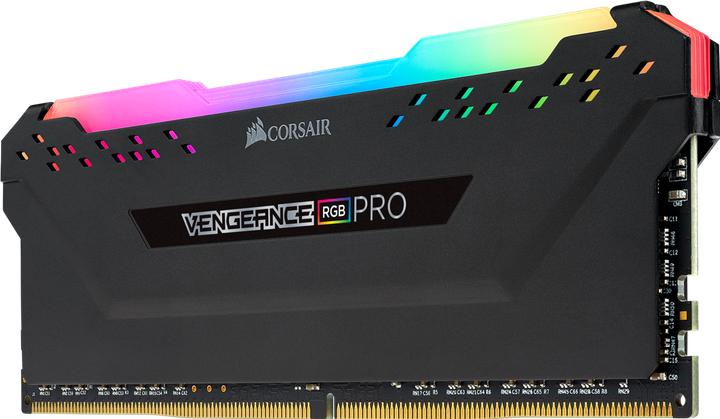 Produktbild Corsair DDR4, 3200MHz 8GB 1x8GB Dimm, Unbuffered, 16-20-20-38, XMP 2.0, VENGEANCE RGB PRO Black Heatspreader (1 x 8GB, 3200 MHz, DDR4-RAM, DIMM)