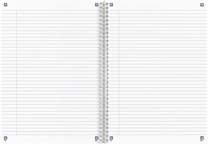 Actual product image Oxford Touareg A4 Card Twin-wire Notebook Ruled 180 Pages Assorted Colours SCRIBZEE Compatible Recycled (A4, Lined, Soft cover)