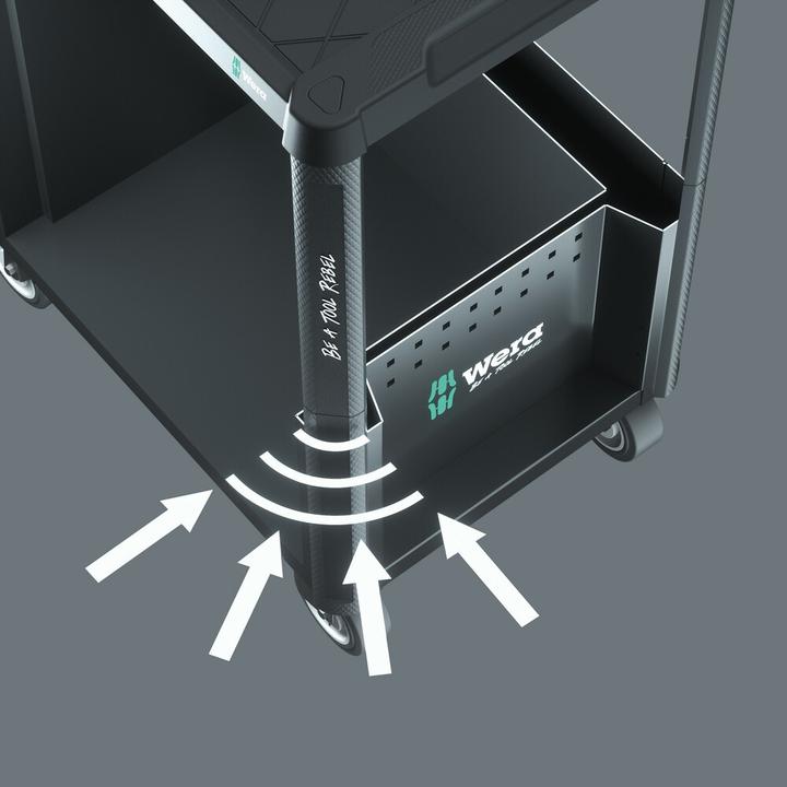 Produktbild Wera 9700 Tool Rebel Werkstattwagen 1 (78x)