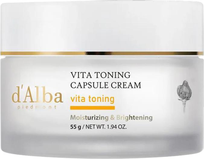 Actual product image d'Alba Toning Capsule Cream