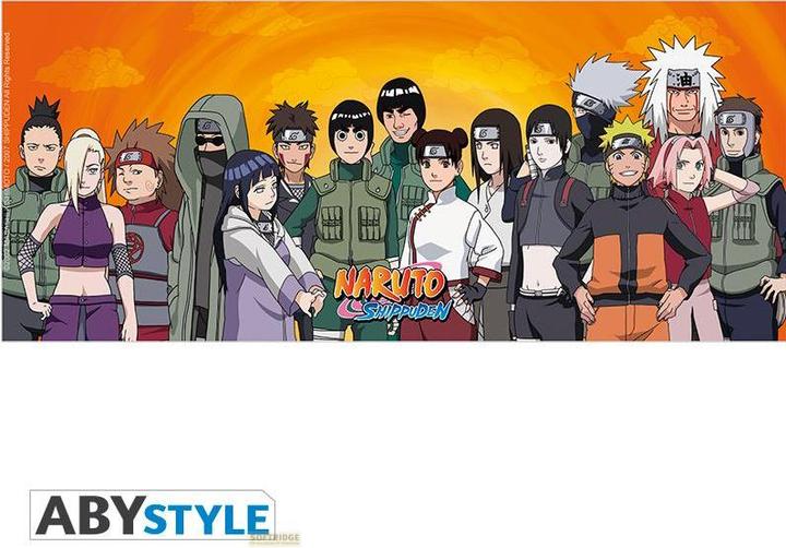 Produktbild ABYstyle Naruto Shippuden Tazza 320ml Subli Konoha Ninjas (320 ml, 2 x)