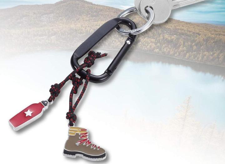 Actual product image Troika Key Ring Hiking Friend Multicoloured