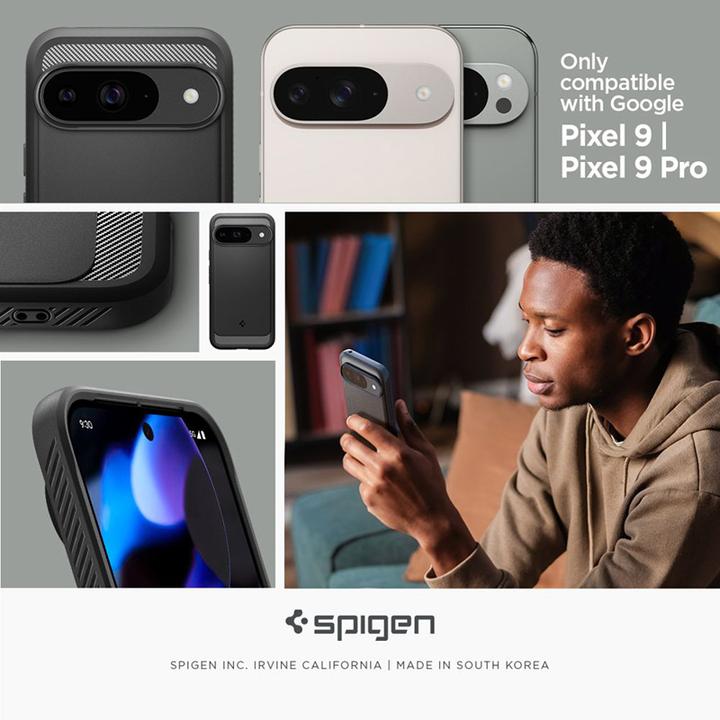 Actual product image Spigen Rugged Armor (Google Pixel 9, Google Pixel 9 Pro)