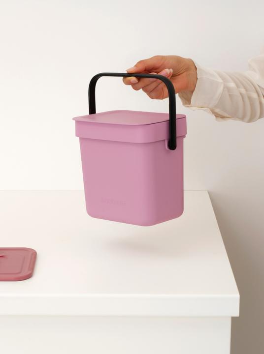 Produktbild Brabantia Komposteimer Sort & Go 3 l, Rosa (3 l)