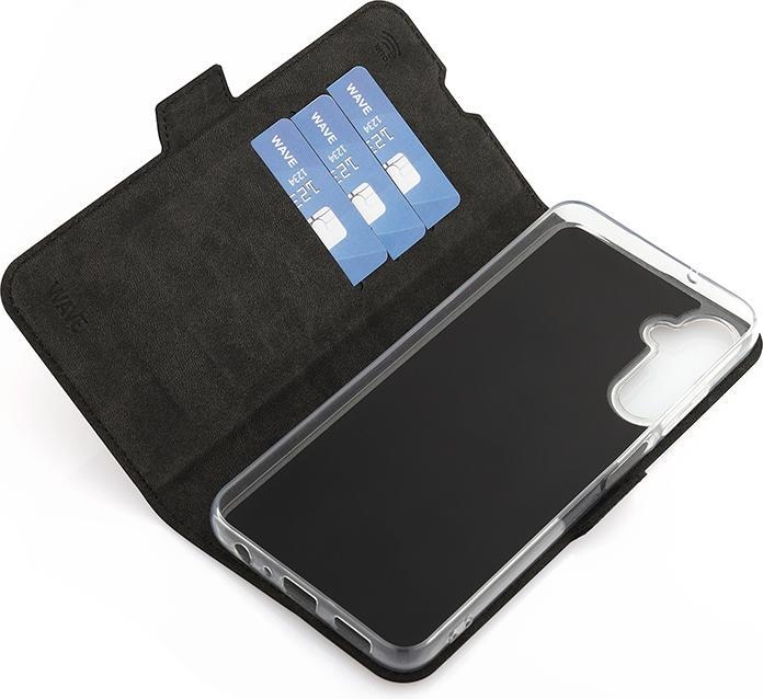 Immagine prodotto Wave Custodia per libri -suojakuori, Samsung Galaxy A05s, musta (Samsung Galaxy A05s)