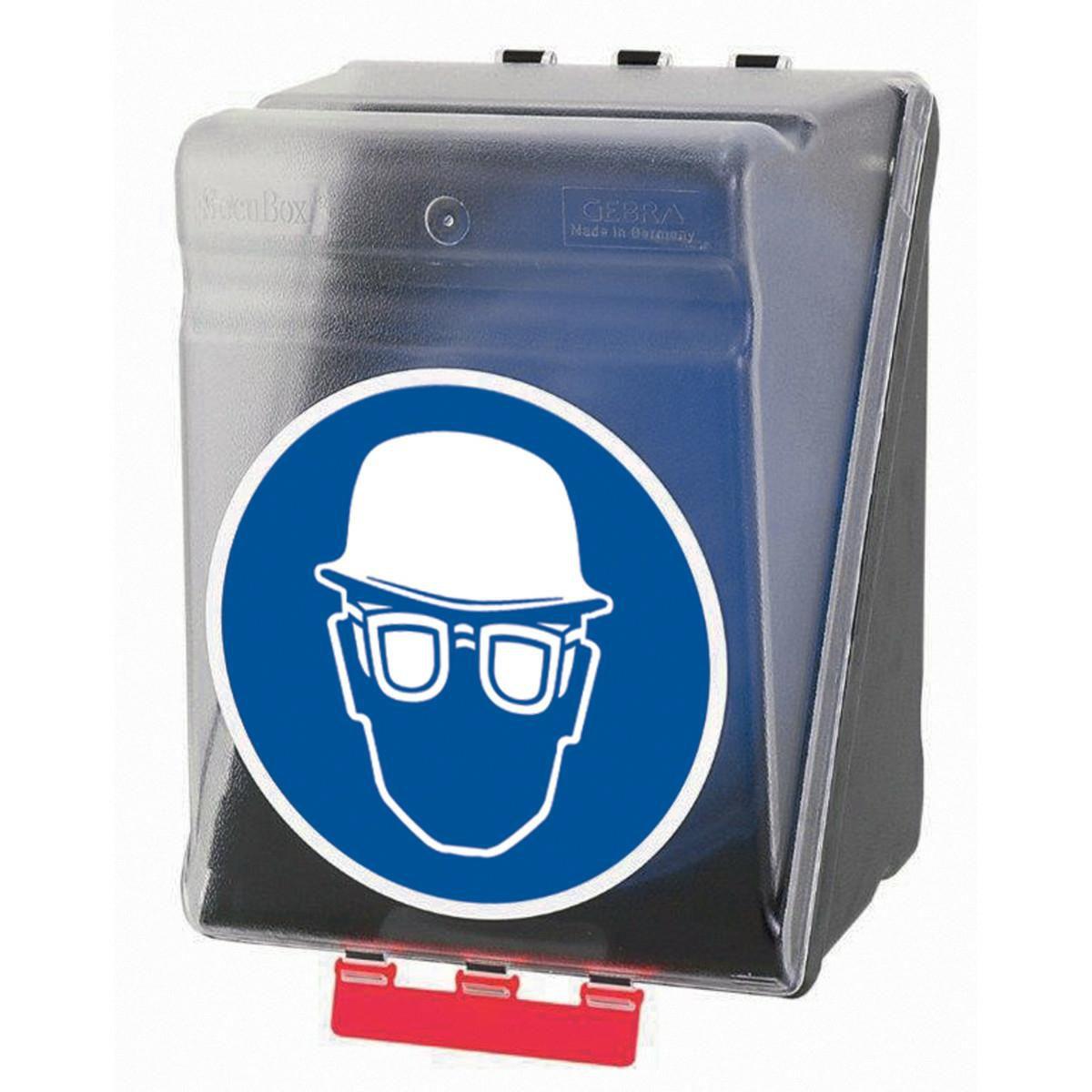 Brady, Etiketten, Aufbewahrungs- und Spenderbox für Augen- und Kopfschutz (nur Symbol PIC 263), ABS Plastik, T