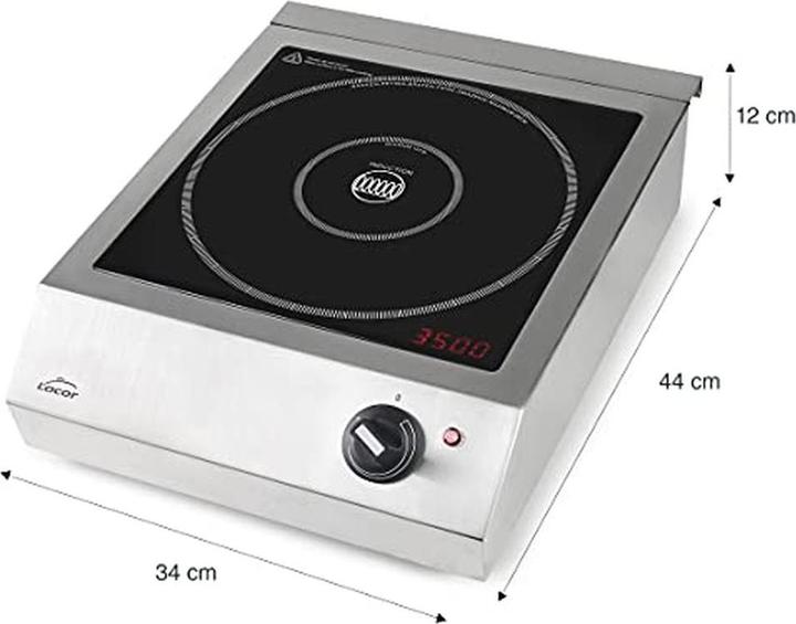 Actual product image Lacor Easy induction cooktop grill