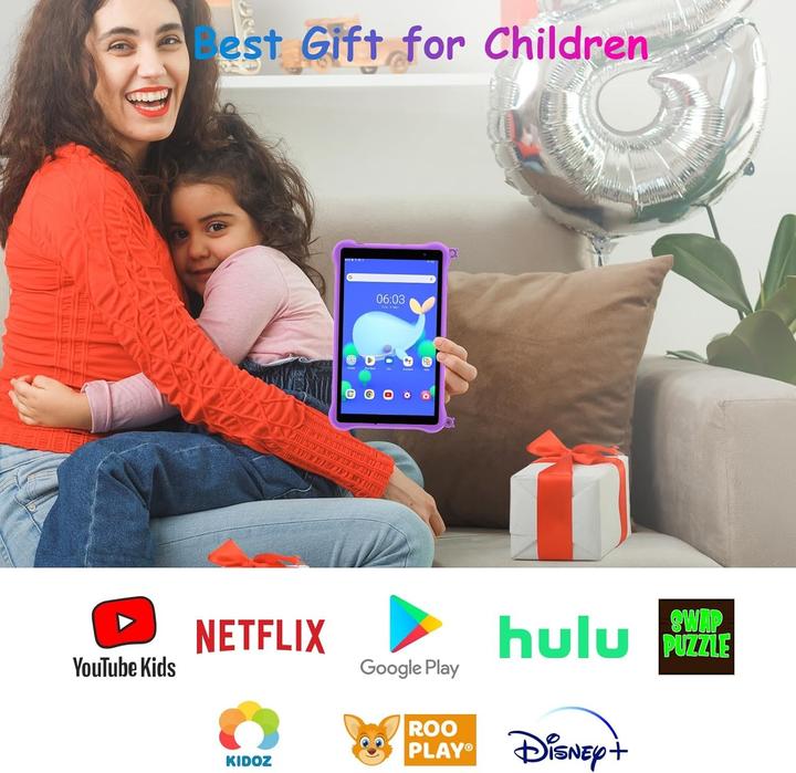 Produktbild Blackview Tab 50 Kids (8", 64 GB, Purple)