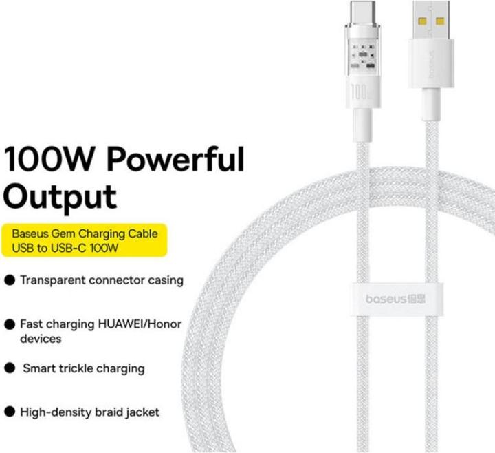 Produktbild Baseus USB A — USB C (2 m, 100 W)