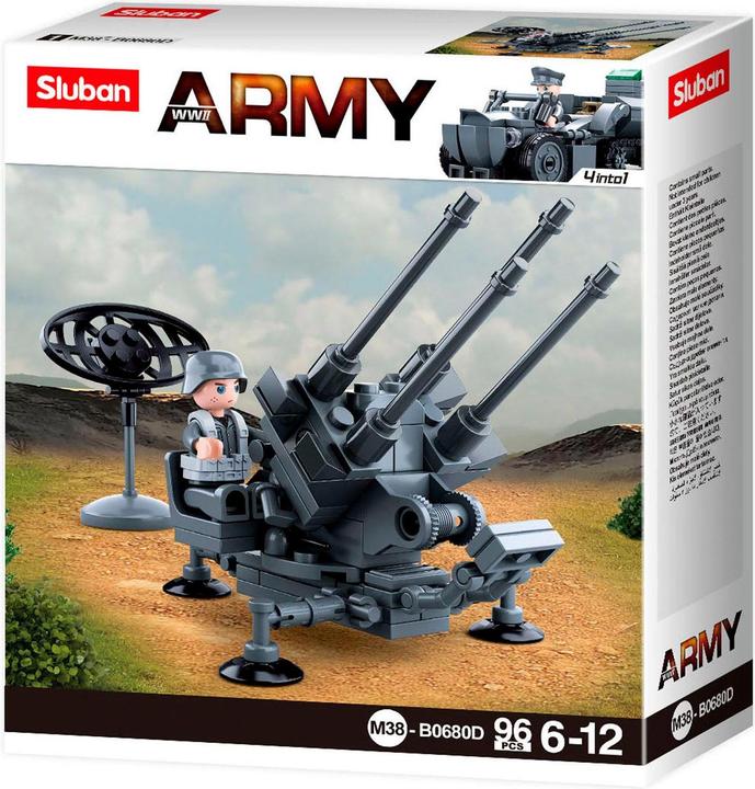 Actual product image Sluban WWII - Duits Afweergeschut