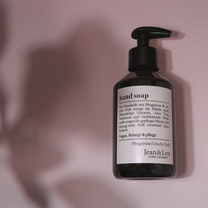Actual product image Jean & Len Hand Soap Peony and Litchi (Liquid soap, 250 ml)