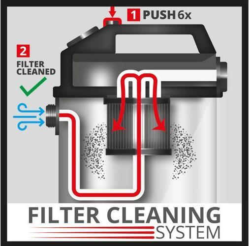 Immagine prodotto Einhell TE-VC 2338 SACL EXCH (Aspirapolvere a umido e a secco)