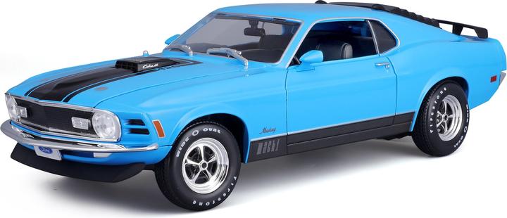 Produktbild Maisto Ford Mustang Mach 1 1970 1/18 blau