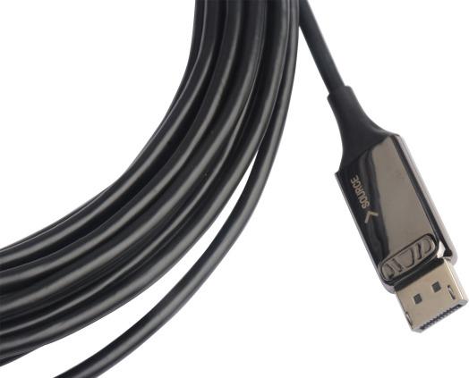 Actual product image Techly DisplayPort AOC Fiber Optic Cable St-St (10 m, DisplayPort)