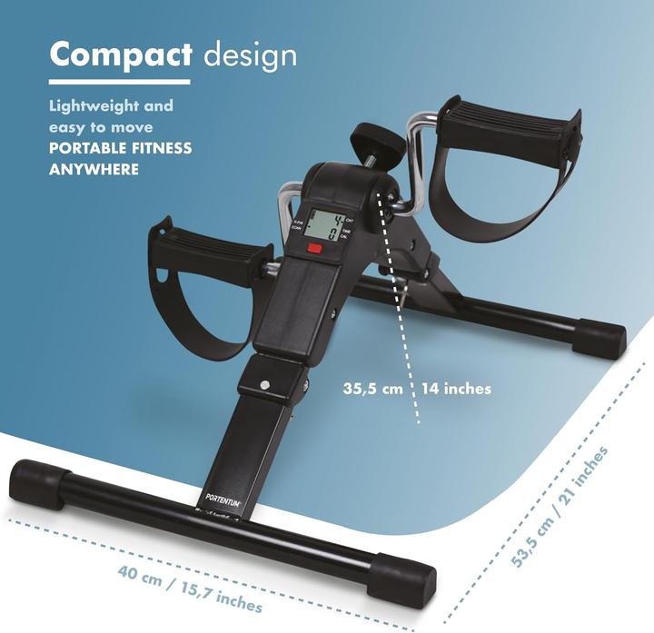 Actual product image Portentum Pedaltrainer mit LCD-Display