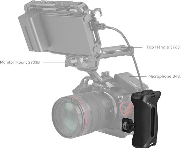 Produktbild SmallRig 4016 ARRI Locating Side Handle (Griff)
