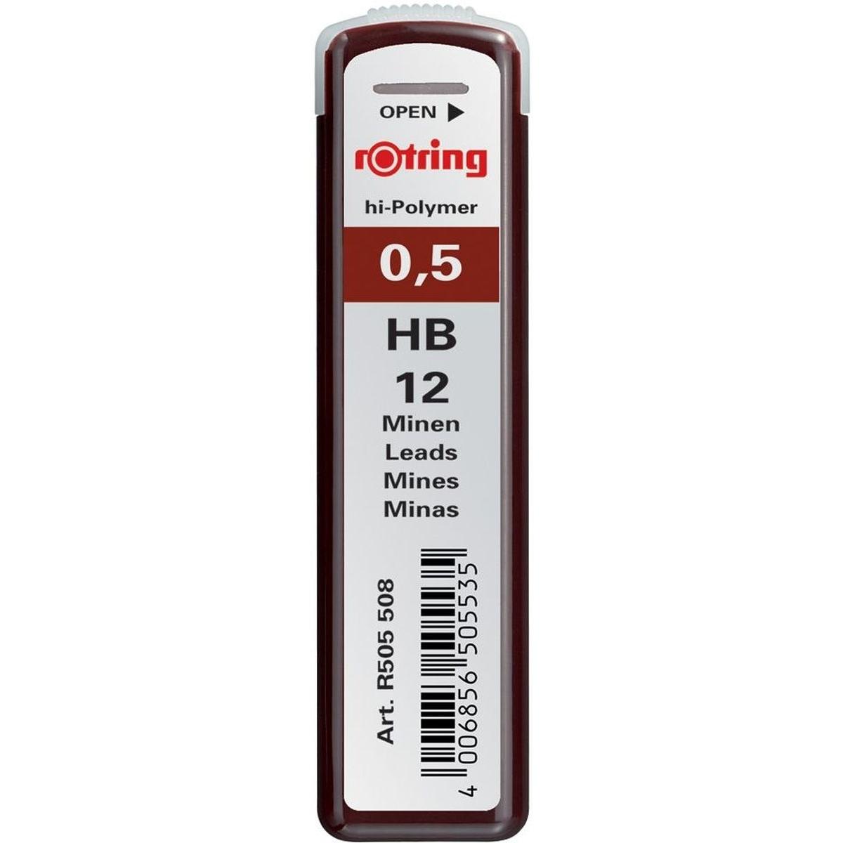 Rotring, Ersatzpatrone, Tikky (Ersatzmine, Schwarz, 0.50 mm)
