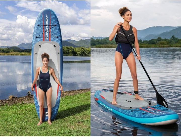 Actual product image Bestway Hydro Force Oceana 2-in-1 Inflatable Stand-Up Paddleboard & Kayak Set 3.05 m