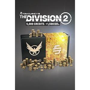 Thumbnail - Microsoft Tom Clancy's The Division 2: 6500 Premium Credit Pack, Ingame Währung