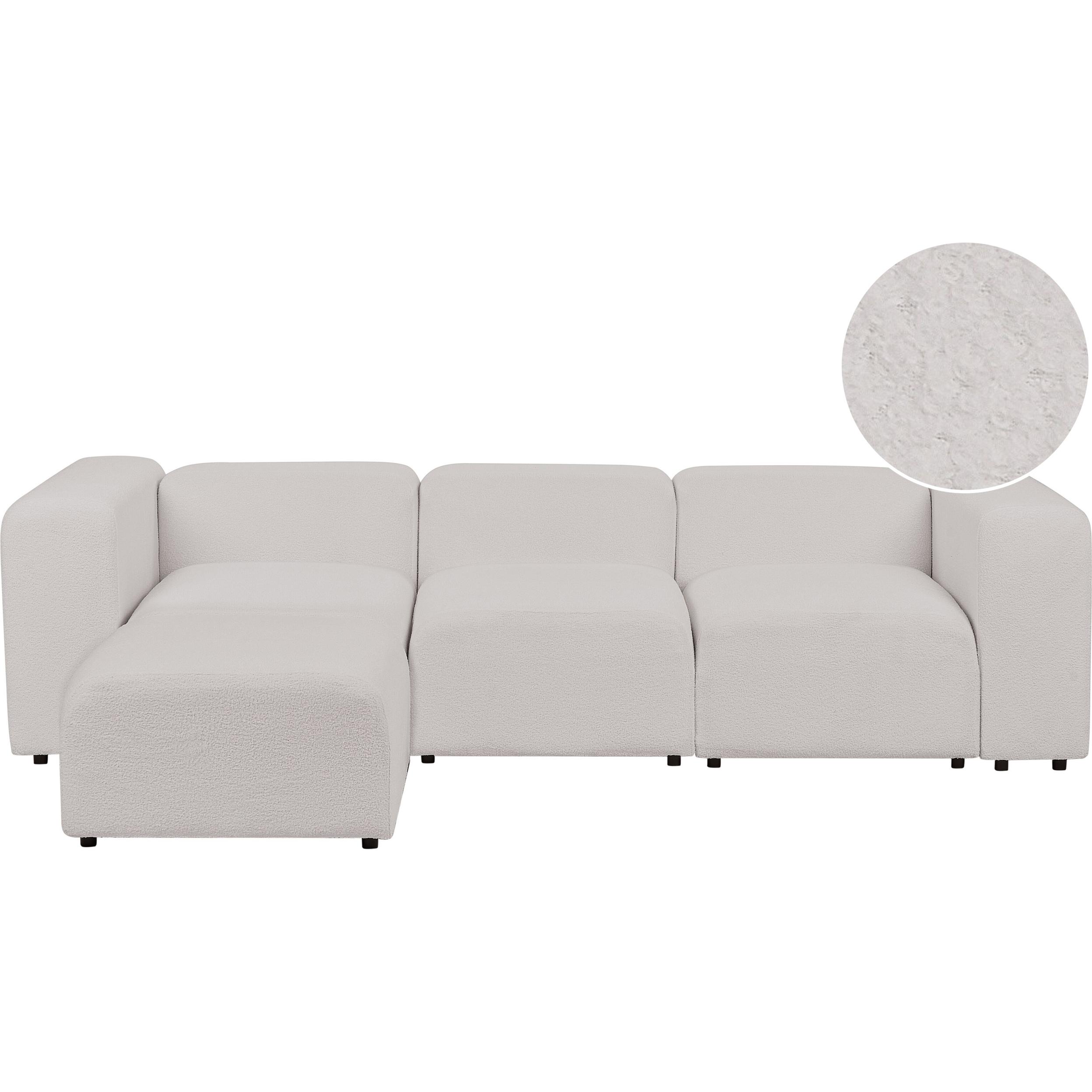 Beliani, Sofa, Falsterbo (Modular Sofa, 3-Sitzer)