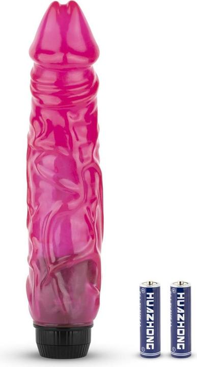 Produktbild Easytoys Jelly Supreme Realistischer Vibrator Pink/Glitzer