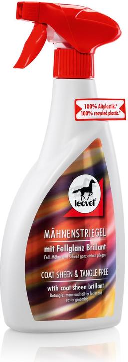 Leovet Mähnenstriegel mit Fellglanz Brillant Spray