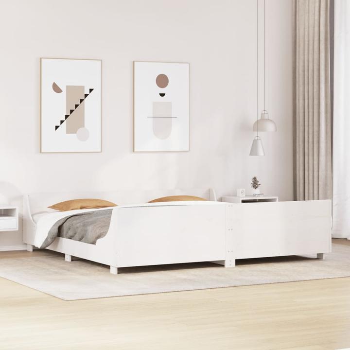 Actual product image vidaXL Bettrahmen (200 x 200 cm)