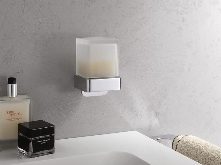 Produktbild Emco Flüssigseifenspender Loft chrom/Glas satiniert 052100103