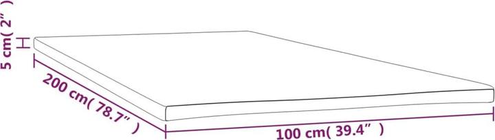 Actual product image vidaXL Ljiljana (200 x 200 cm)